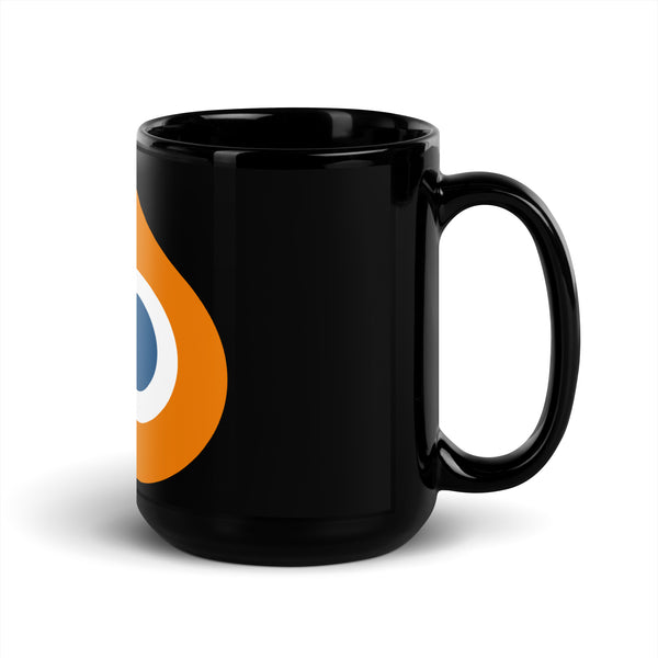 Make It Happen Blender Black Glossy Mug