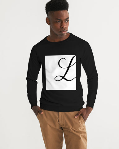 "Louxie Luxury" Men's Sweatshirt B/w