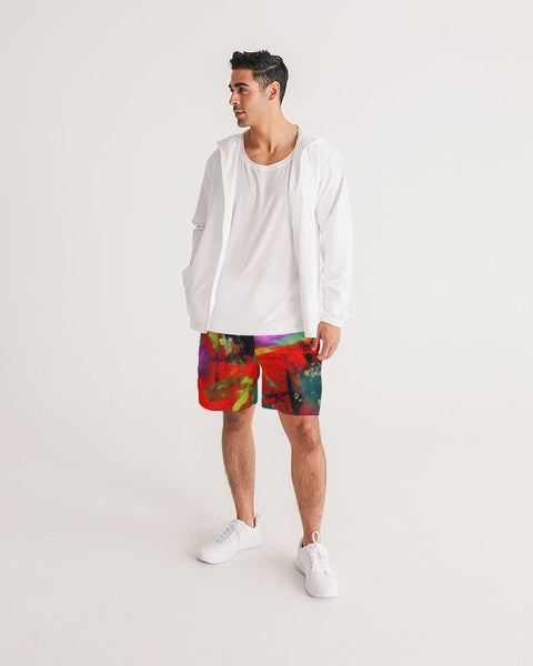 "Cherry Pop" Men's Jogger Shorts