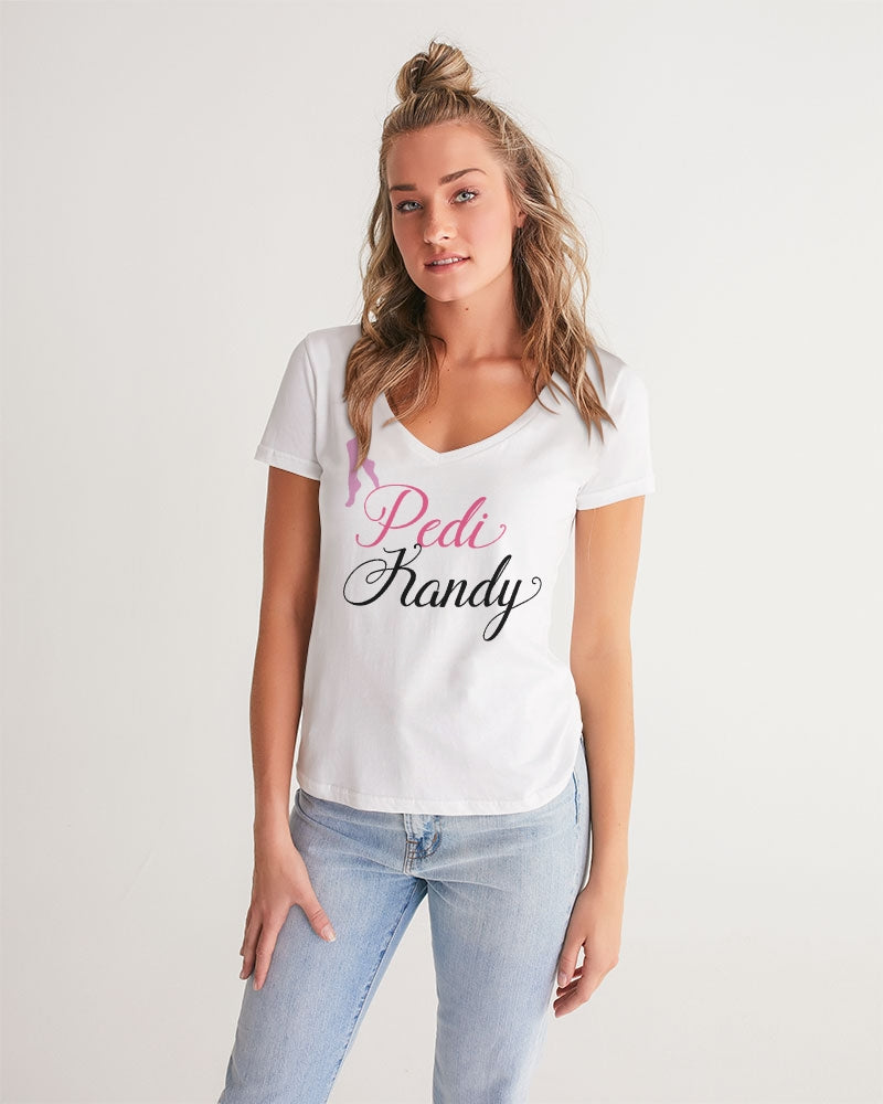 “PediKandy” Women's V-Neck