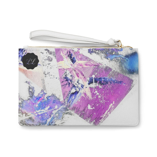 “White Steel” Clutch Bag