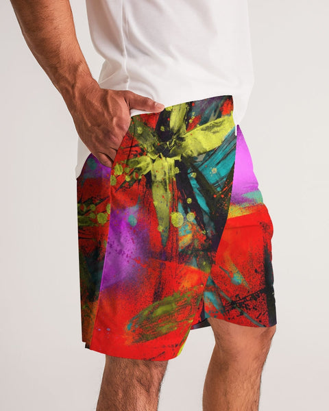 "Cherry Pop" Men's Jogger Shorts