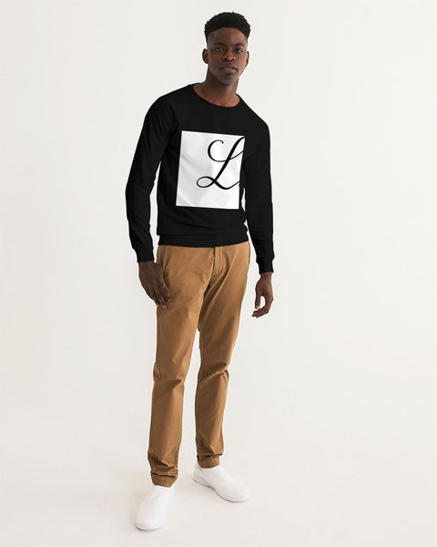 "Louxie Luxury" Men's Sweatshirt B/w