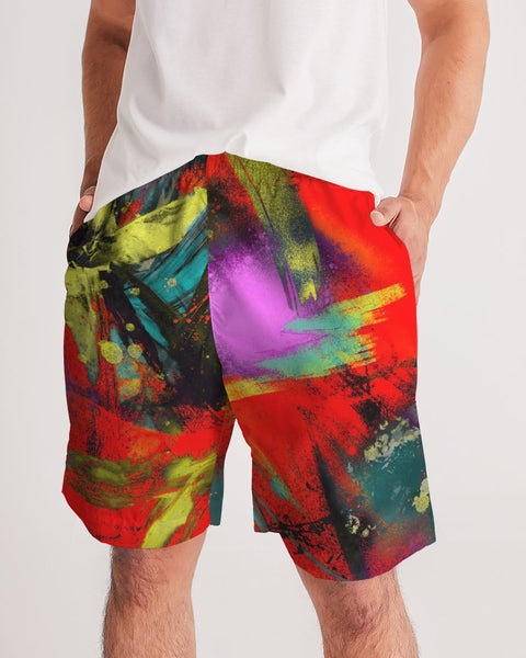 "Cherry Pop" Men's Jogger Shorts