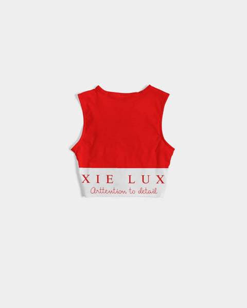 "Louxie Luxury" Twist-Front Tank