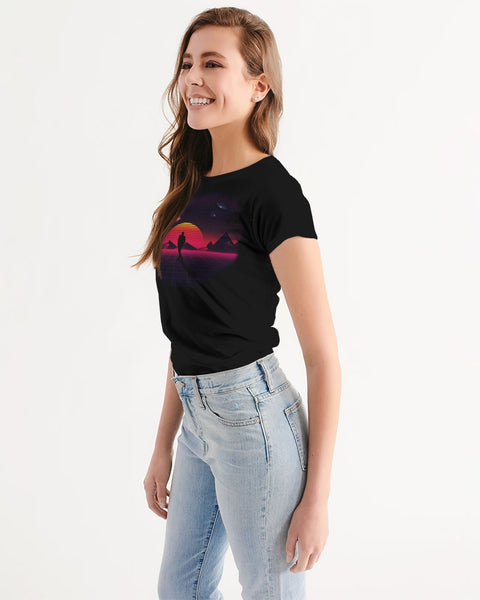 "Electric Spaceman" Women's Tee