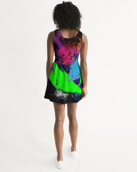 "Nature Spectrum” Scoop Neck Dress