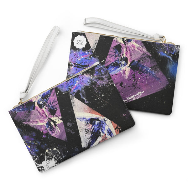 “Amethyst Cavern” Clutch Bag