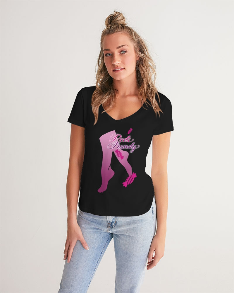 “Pedi Kandy” Women's V-Neck Tee