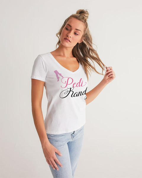 “PediKandy” Women's V-Neck