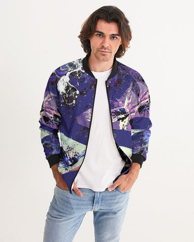 "Blue Steel" Men's Bomber Jacket