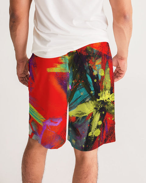 "Cherry Pop" Men's Jogger Shorts