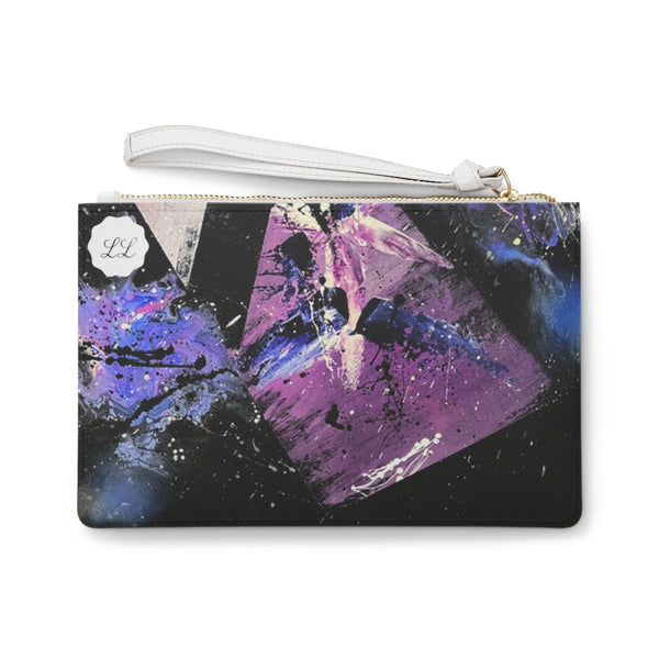 “Amethyst Cavern” Clutch Bag