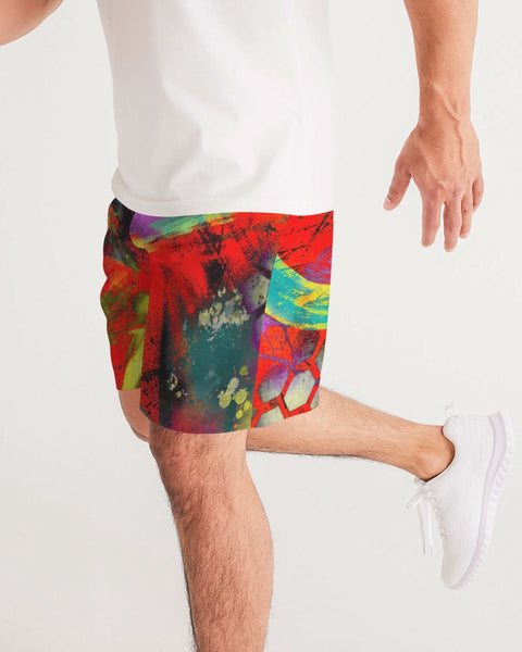 "Cherry Pop" Men's Jogger Shorts