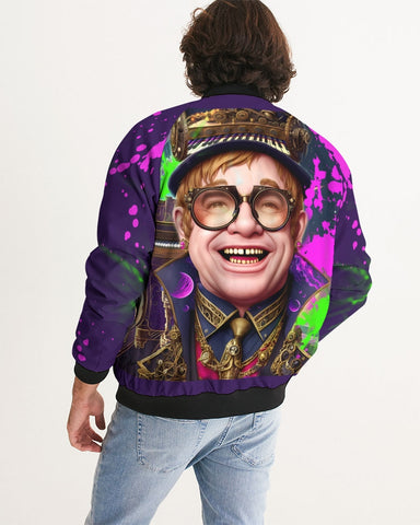 “Rocket Man” Bomber Jacket purple