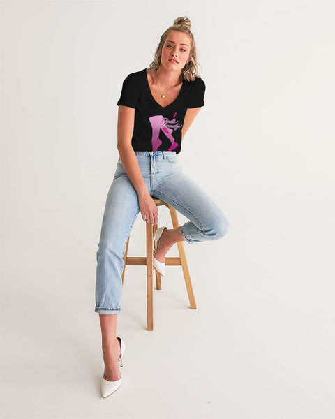 “Pedi Kandy” Women's V-Neck Tee