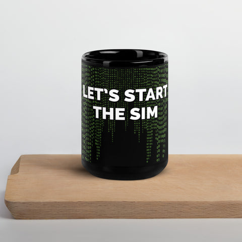 Start the Sim Matrix Mug