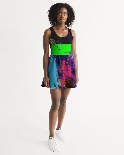 "Nature Spectrum” Scoop Neck Dress