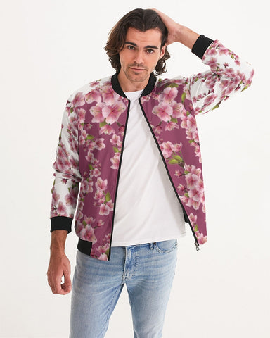 “Blossom Shower” Bomber Jacket