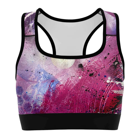 “Astral Candy” Sports Bra