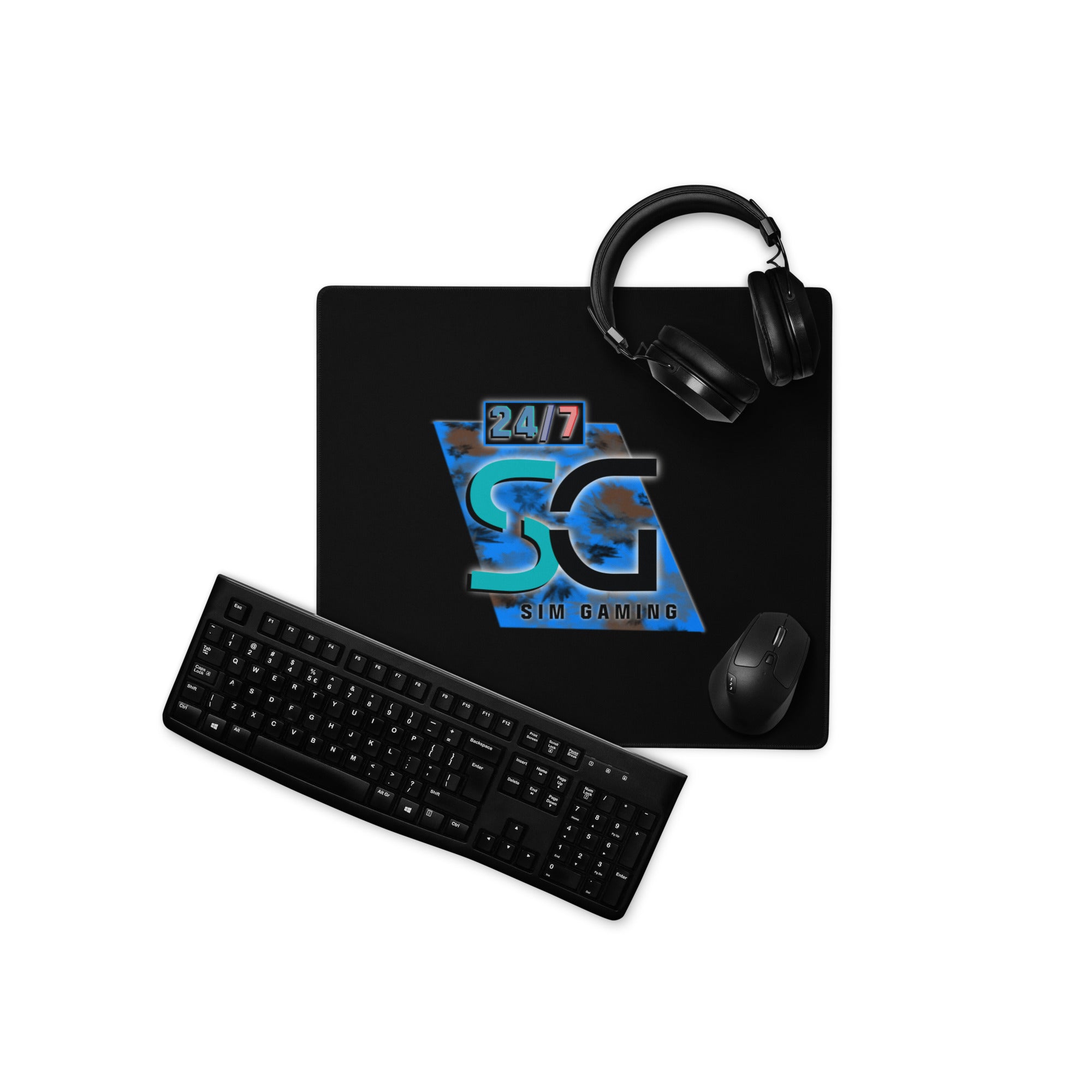 24/7 Logo Gaming Mouse Pad